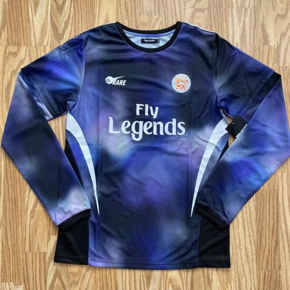 PINK DOLPHIN NORTHERN LIGHTS FLY LEGENDS L/S TEE - Picture 3 of 9